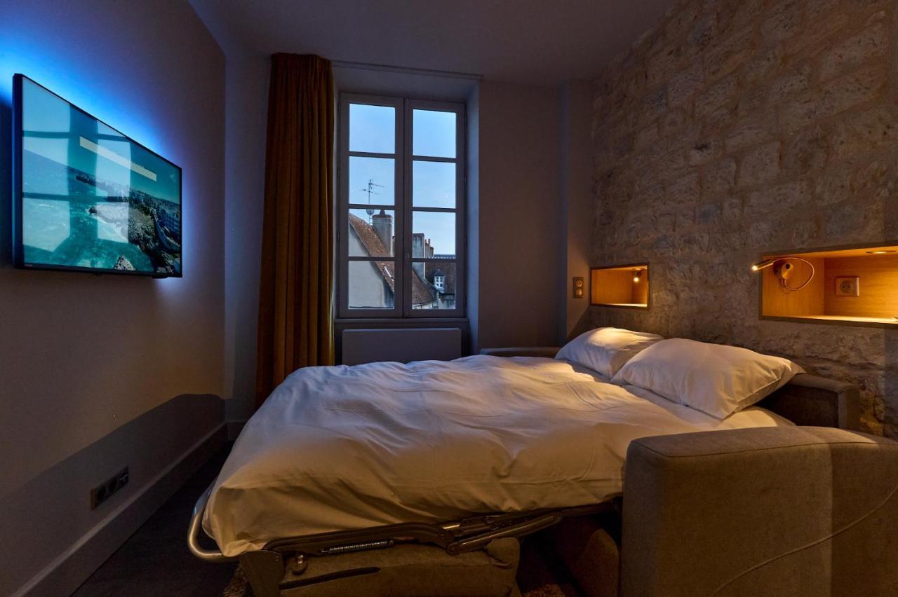 Appartement Montagnon - Les Suites Du Palais - Classe 4 Etoiles, Parking Prive, Vue Cathedrale, 3 Chambres, Primo C0Nciergerie Nevers Ngoại thất bức ảnh